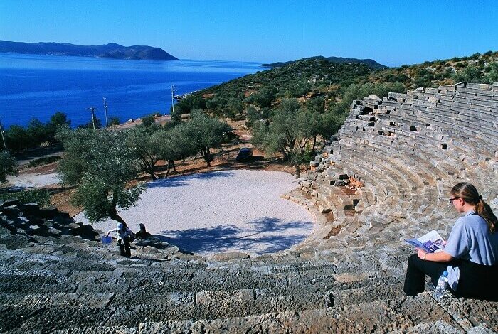 Antiphellos Antikes Theater