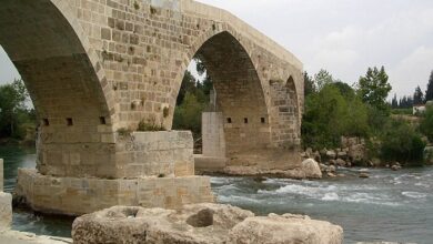 Historische Aspendos-Brücke