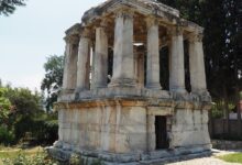 Gumuskesen-Denkmal- Muğla Milas Ort zu Besuchen