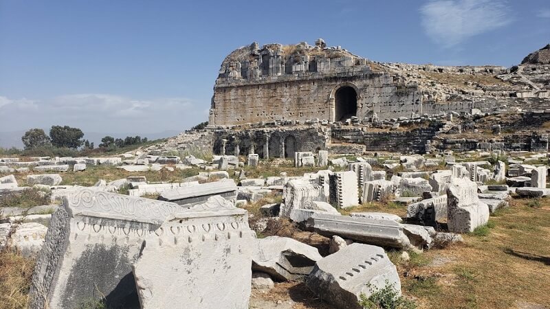 Antike Stadt Milet - Aydin Didim Türkei