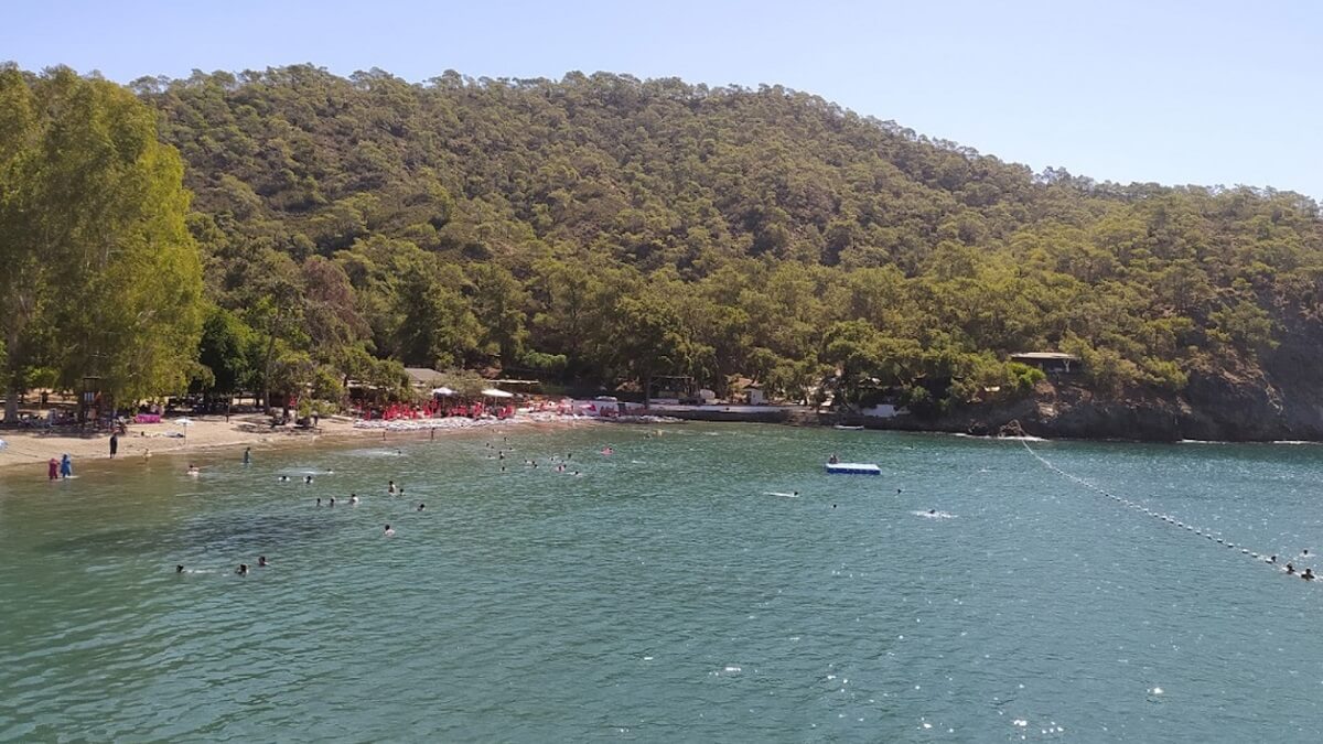 Katrancı-Bucht in Fethiye – Picknick – Strand und Natur