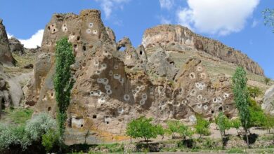 In den Fels gehauene Wunder und darüber hinaus Soganli-Tal in Kayseri - Soganli Vadisi Kayseri